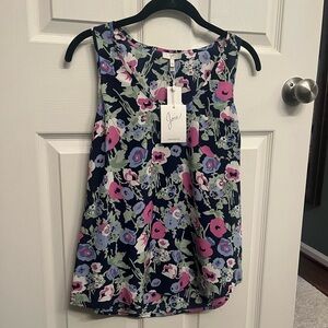 NWT Joie Rain B Silk Tank Top